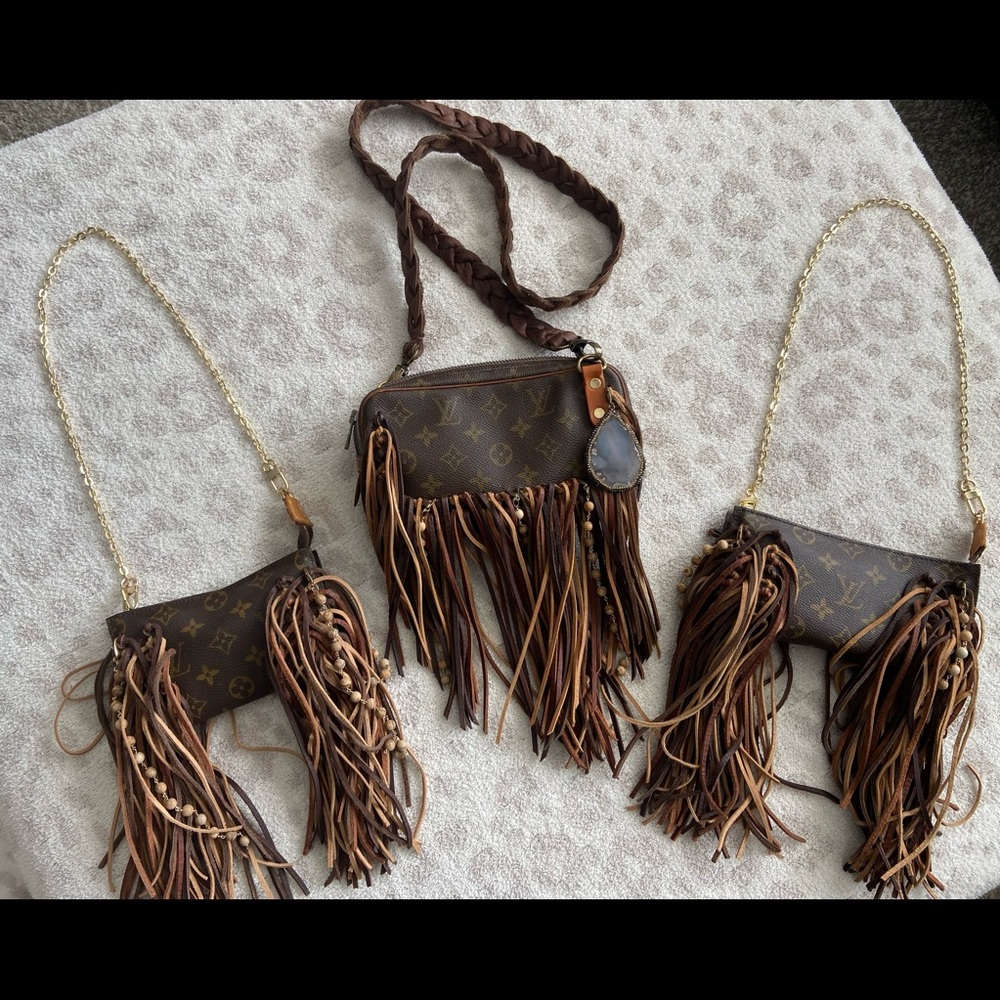 Vintage Boho Authentic Louis Vuitton Mommy & Me set